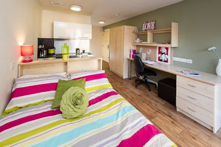 Student Accommodation Optima Loughborough Bedroom
